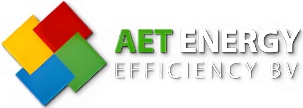 Logo AET Energy Efficiency — SCIOS-gecertificeerd inspectiepartner van Scopedirect